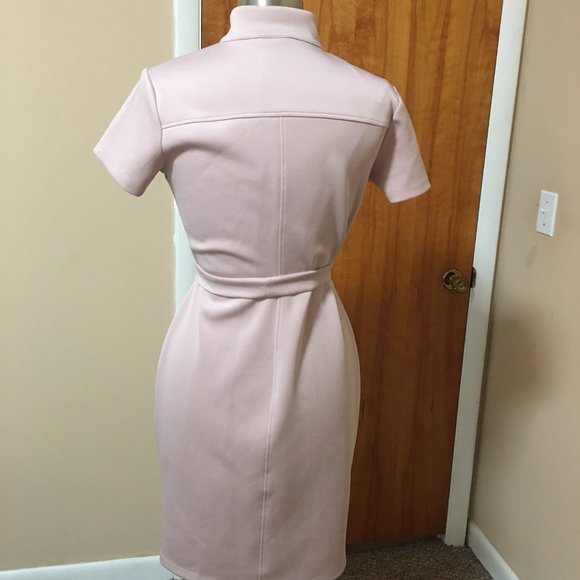 Kate and Lily Zip Up Blush Dress - Picture 5 of 7